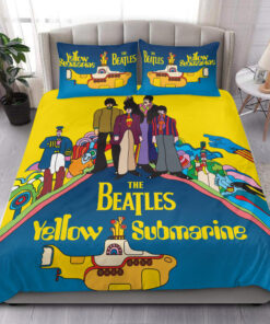 The Beatles Yellow Submarine Over Printed Bedding Set S160203 -livanniespoon Store