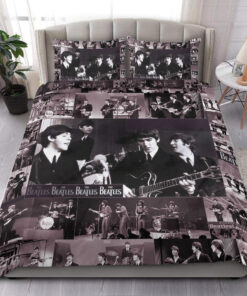 The Beatles Vintage All Over Printed Bedding Set Q160202 -livanniespoon Store