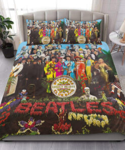 The Beatles Pepper Lonely Heart All Over Printed Bedding Set Q160203 -livanniespoon Store