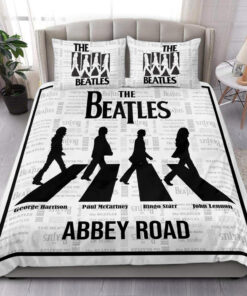 The Beatles Abbey Road Over Printed Bedding Set S160206 -livanniespoon Store