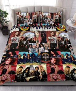 Guns N' Roses Memories Q3 All Over Printed Bedding Set Q230203 -livanniespoon Store
