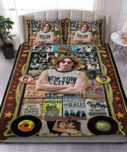 The Beatles John Lennon All Over Printed Bedding Set Q220203 -livanniespoon Store