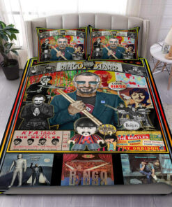 The Beatles Ringo Starr All Over Printed Bedding Set Q220204 -livanniespoon Store