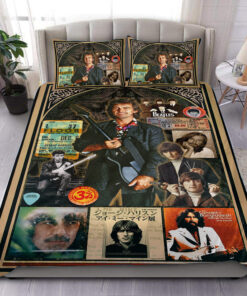 The Beatles George Harrison All Over Printed Bedding Set Q220206 -livanniespoon Store