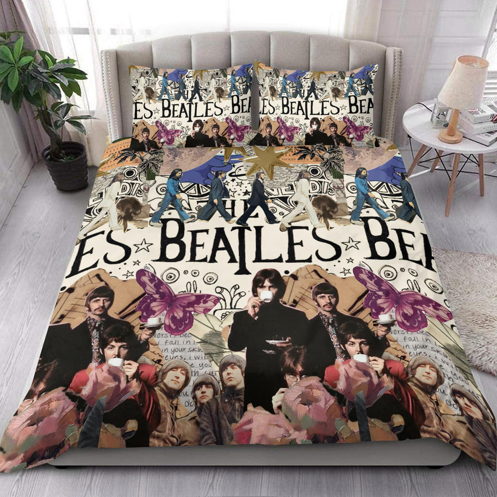 The Beatles S5 All Over Printed Bedding Set S290202 -livanniespoon Store