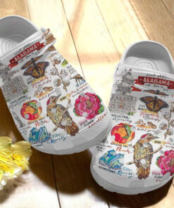 Alabama State Alabama State Pattern Crocss Classic Clogs Shoes - livanniespoon Store