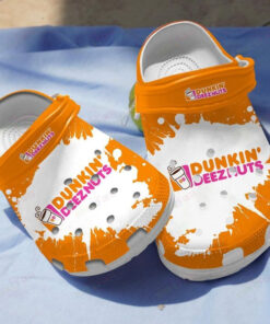 Dunkin Deez Nuts Crocss Classic Clogs Shoes Pancr0252 - livanniespoon Store