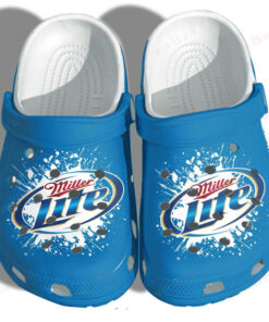 Miller Lite Funny Crocss Classic Clogs Shoes - livanniespoon Store