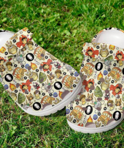 Anime Pattern Crocss Classic Clogs Shoes Pancr0473 - livanniespoon Store