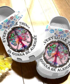 Love Hippie Crocss Classic Clogs Shoes 4 - livanniespoon Store