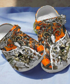 Grim Reaper Bow Hunting Camo Crocss Classic Clogs Shoes 2 - livanniespoon Store