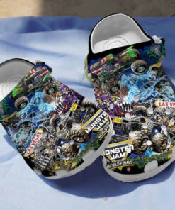 Las Vegas Monster Jam Clogs Crocss Shoes - livanniespoon Store