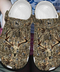 Hunting Personalized Clog Custom Crocss Comfortablefashion Style Comfortable For Women Men Kid Print 3D Hunting Season - livanniespoon Store