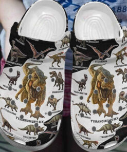 Dinosaur Crocss Classic Clog Love Dinosaurs Shoes - livanniespoon Store