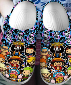 One Pice Chibi Rubber Crocss Clog Shoes Comfy Footwear - livanniespoon Store