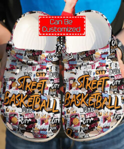 Basketball Crocss Basketball Street Personalized Clog Shoes For Men And Women - livanniespoon Store