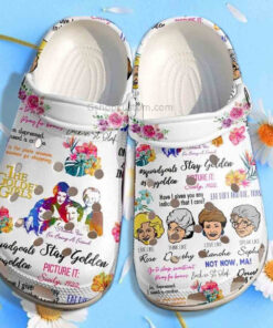 Funny The Golden Girls Crocss Shoes Eat Dirt Clogs Gifts For Grandma - livanniespoon Store
