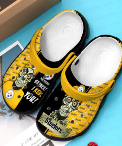 Pittsburgh Steelers Dunham Crocband Nfl Clog Shoes - livanniespoon Store