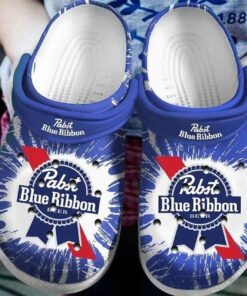 Pabst Blue Ribbon Beer Crocss Crocband Clog Shoes For Men Women - livanniespoon Store