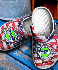 Seattle Seahawk Clog Shoes - livanniespoon Store