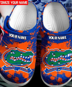 Personalized Florida Gators Football Crocss Crocband Clogs - livanniespoon Store