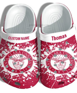 Santa Clara University Graduation Gifts Croc Shoes Customize Admission Gift Crocss Shoes - livanniespoon Store