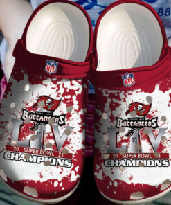 Tampa Bay Buccaneers Champions Crocss Crocband Clogs - livanniespoon Store