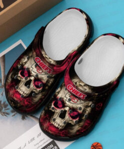 Kansas City Chiefs Crocss Classic Clogs Shoes - livanniespoon Store