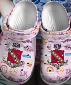 Sigma Kappa Crocss Classic Clogs Shoes - livanniespoon Store