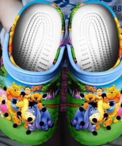 Winnie The Pooh And Friends Crocss Clog Shoes - livanniespoon Store
