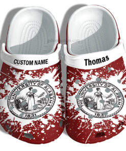 The University Of Alabama Graduation Gifts Croc Shoes Customize Admission Gift Crocss Shoes - livanniespoon Store