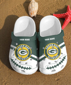 Personalized Green Bay Packers Clog Shoes - livanniespoon Store