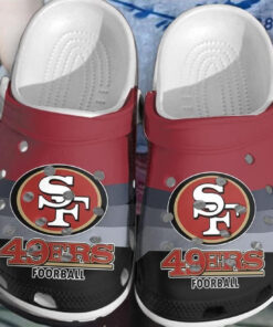 San Francisco 49Ers Nfl Gift For Lover Rubber Crocss Crocband Clogs - livanniespoon Store