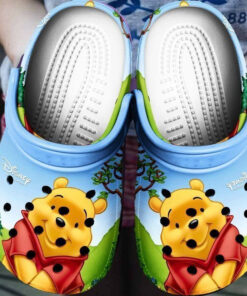 The Pooh Cartoon Crocss Clog Shoes - livanniespoon Store