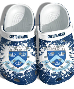 Columbia University Croc Shoes Customize University Graduation Gifts Crocss Shoes Admission Gift - livanniespoon Store