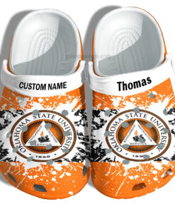 Oklahoma State University Graduation Gifts Croc Shoes Customize Admission Gift Crocss Shoes - livanniespoon Store