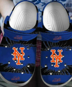 New York Mets Crocss Crocband Clogs - livanniespoon Store