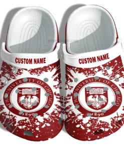 University Of Chicago Graduation Gifts Croc Shoes Customize Admission Gift Crocss Shoes - livanniespoon Store