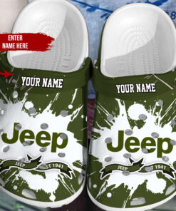 Personalized Name Jeep Lovers Crocss Crocband Clog Shoes For Jeep Lover - livanniespoon Store