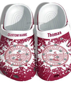 The University Of Oklahoma Graduation Gifts Croc Shoes Customize Admission Gift Crocss Shoes For Men Women - livanniespoon Store