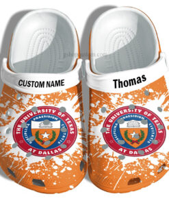 The University Of Texas At Dallas Graduation Gifts Croc Shoes Customize Admission Gift Crocss Shoes - livanniespoon Store