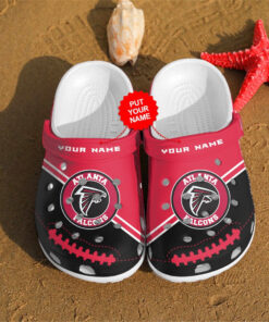 Atlanta Falcons Personalized Custom For Nfl Fans Clog Shoes - livanniespoon Store