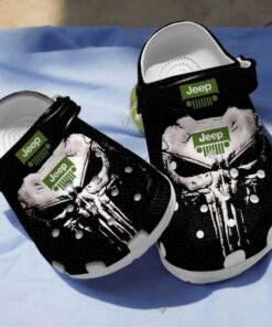 Punisher Crocss Classic Clogs Shoes - livanniespoon Store