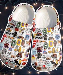 Friends Sticker Crocss Shoes Clogs Friends Forever Outdoor Crocss Shoes Clogs Gift For Your Friends - livanniespoon Store