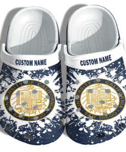 University Of California San Diego Graduation Gifts Croc Shoes Customize Admission Gift Crocss Shoes - livanniespoon Store