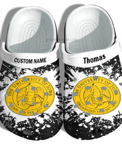 University Of Iowa Graduation Gifts Croc Shoes Customize Admission Gift Crocss Shoes - livanniespoon Store