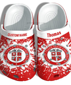 Texas Tech University Graduation Gifts Croc Shoes Customize Admission Gift Crocss Shoes - livanniespoon Store