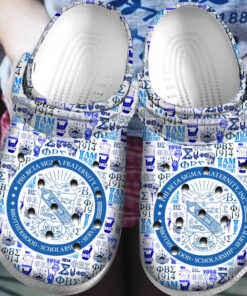 Phi Beta Sigma Crocss Classic Clogs Shoes - livanniespoon Store