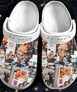 Vintage Friends Movie Scene Clogs Shoes - livanniespoon Store