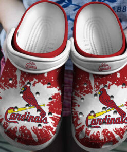 Hot Mlb Team St Louis Cardinals Crocss Clog Shoesshoes - livanniespoon Store